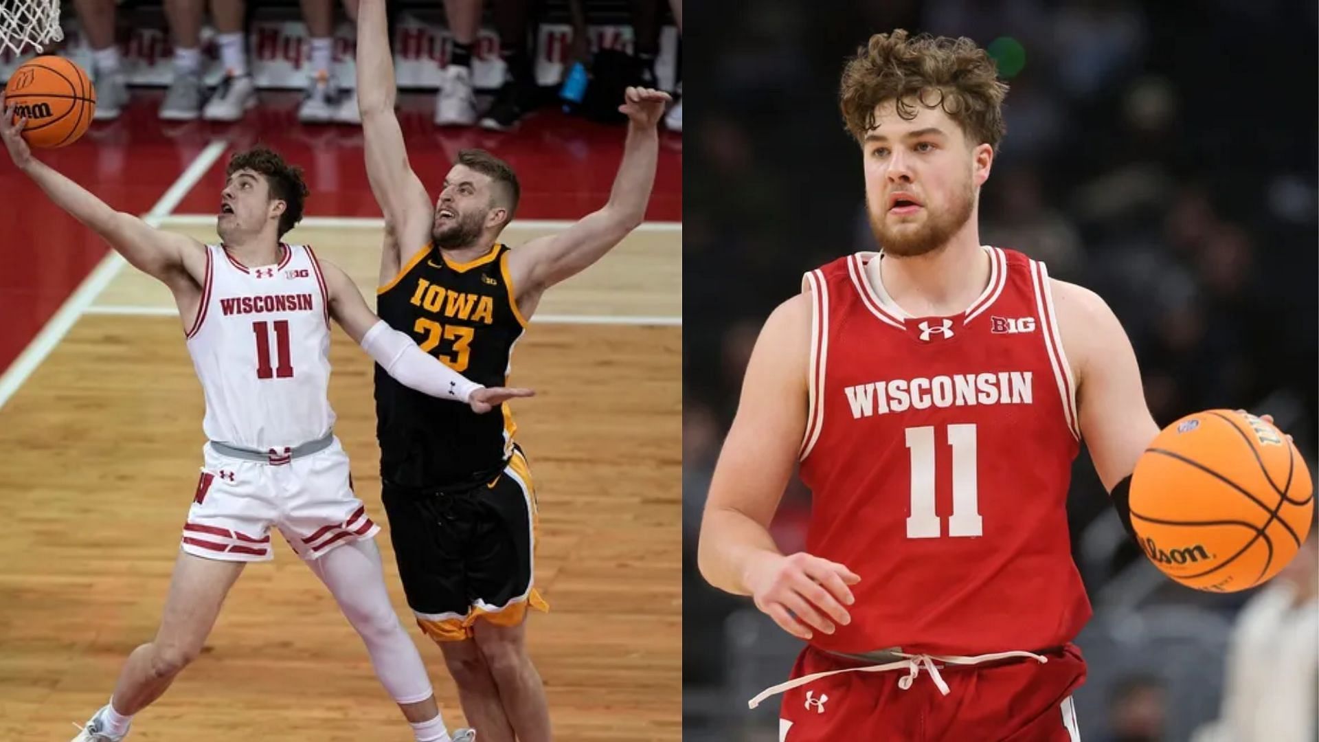 Wisconsin guard Max Klesmit (Image Source: IMAGN)