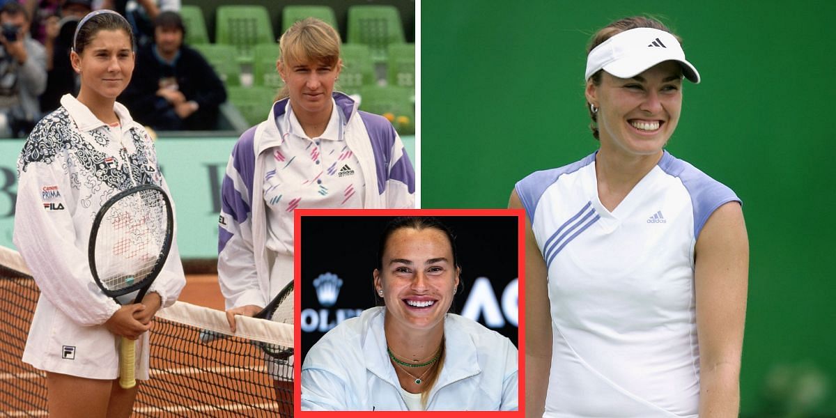 Once-in-a-lifetime shot at joining Steffi Graf, Monica Seles &amp; Martina Hingis no pressure for Aryna Sabalenka (Source: Getty)