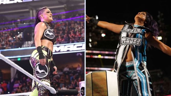 Bayley reacts to former AEW star suddenly debuting during WWE RAW