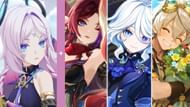 Citlali, Chasca, Furina, Bennett (Image via HoYoverse)