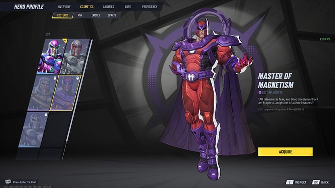 "Goes unbelievably hard": Marvel Rivals community reacts to the classic Magneto skin