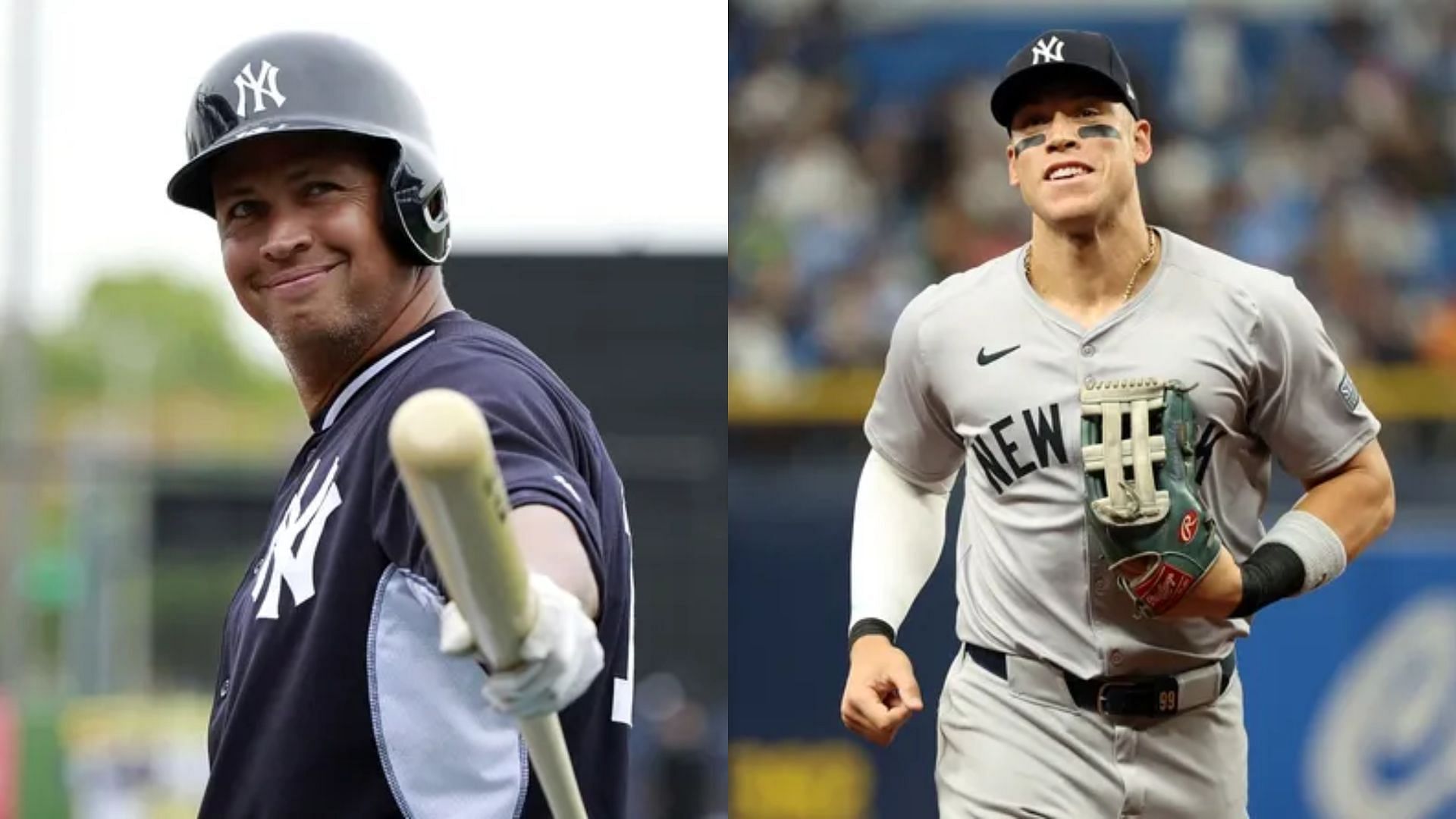 New York Yankees Great Alex Rodriguez &amp; Slugger Aaron Judge