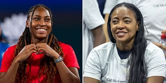 Coco Gauff hijacks mother Candi's phone to share her personal mirror selfie without permission