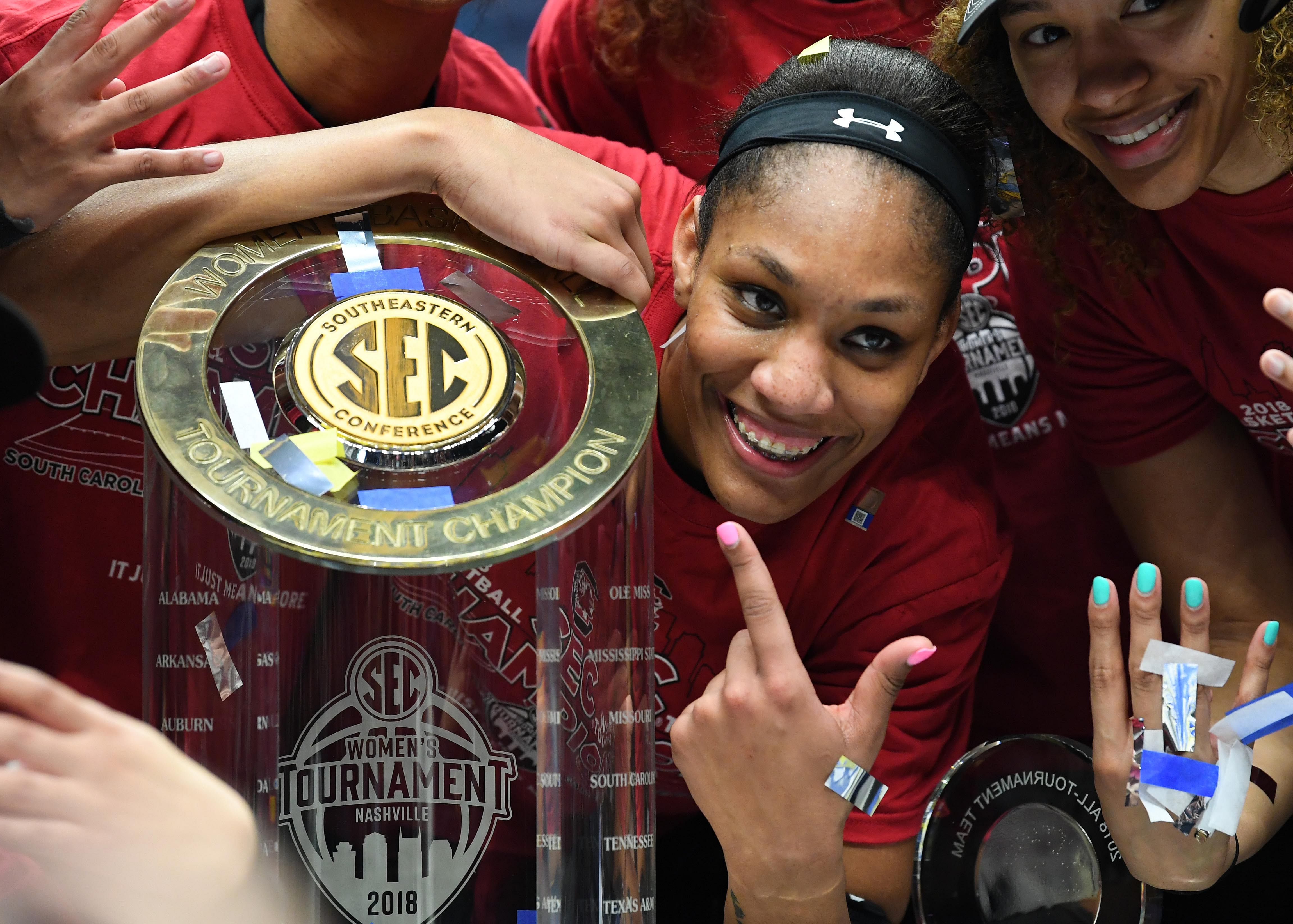 NCAA Womens Basketball: SEC Conference Tournament-South Carolina vs Mississippi State - Source: Imagn