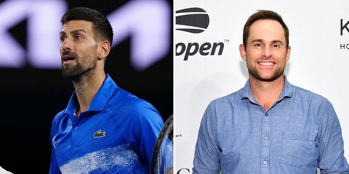 Novak Djokovic and Andy Murray. Source: Getty