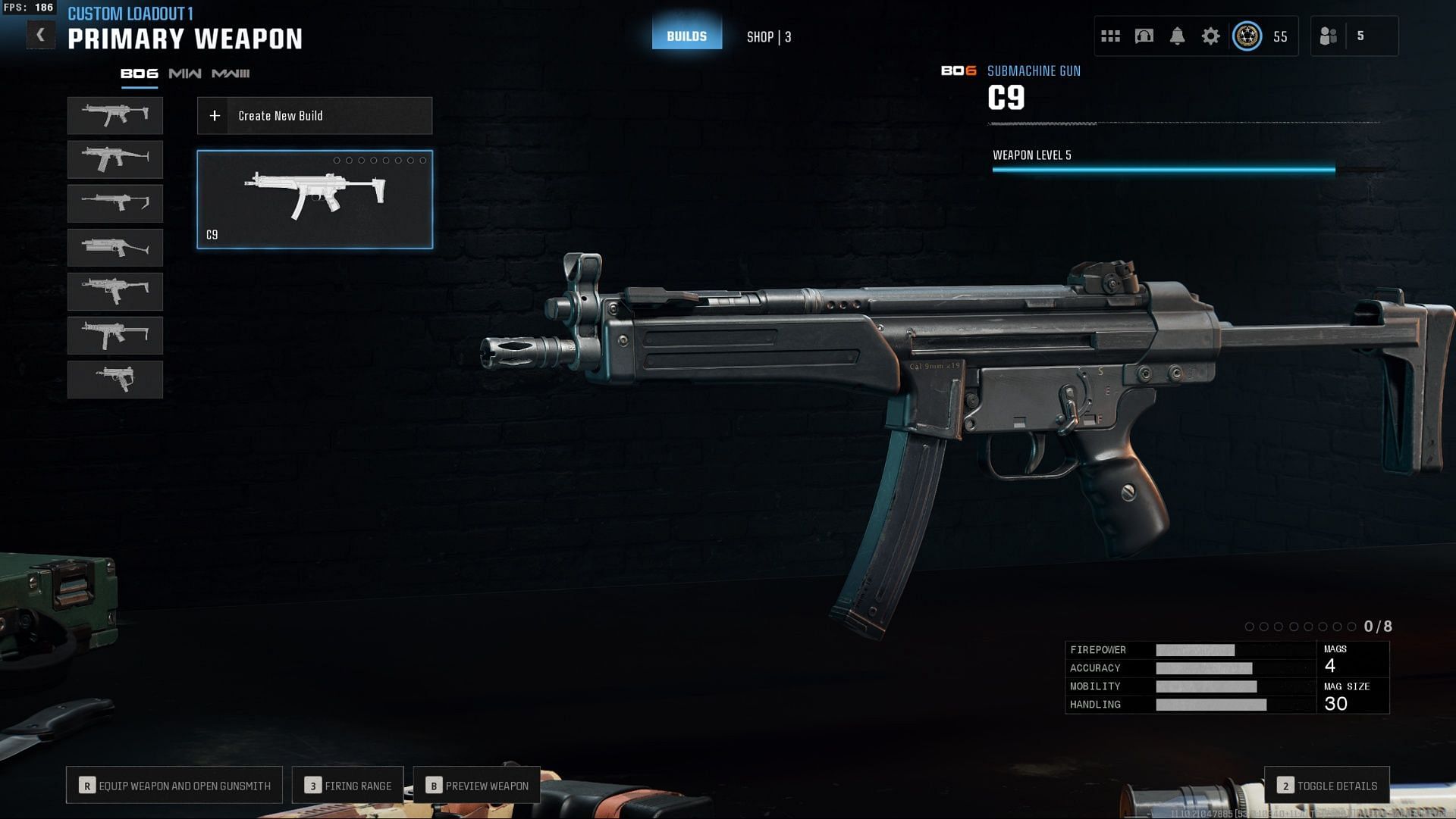 C9 SMG in Warzone (Image via Activision)