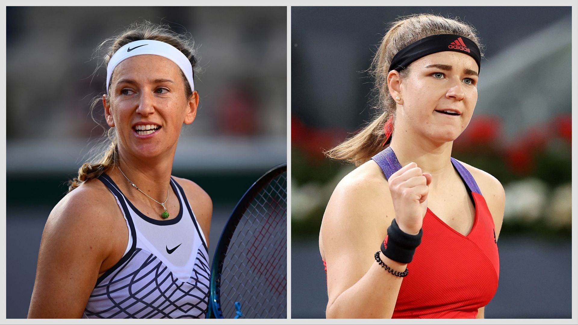 Victoria Azarenka and Karolina Muchova will contest their first-round matches on Day 2 of the Australian Open 2025. (Photos: Getty)