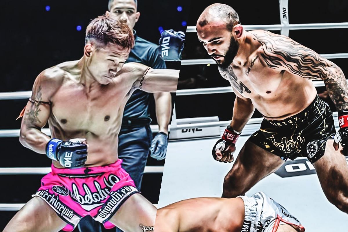 Kulabdam Sor Jor Piek Uthai and John Lineker - Photo by ONE Championship