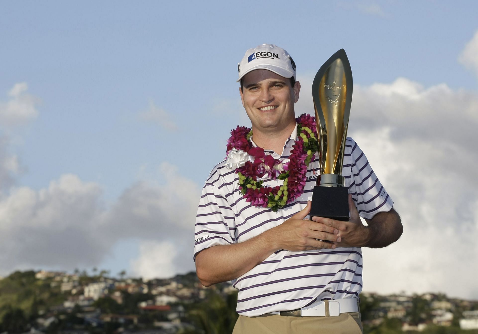 Zach Johnson, 2009 Sony Open in Hawaii (Image via Getty).