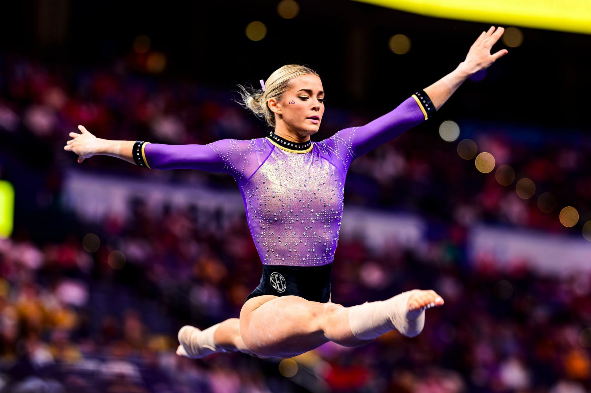 2024 LSU Archive - Olivia Dunne in action (Source: Getty)