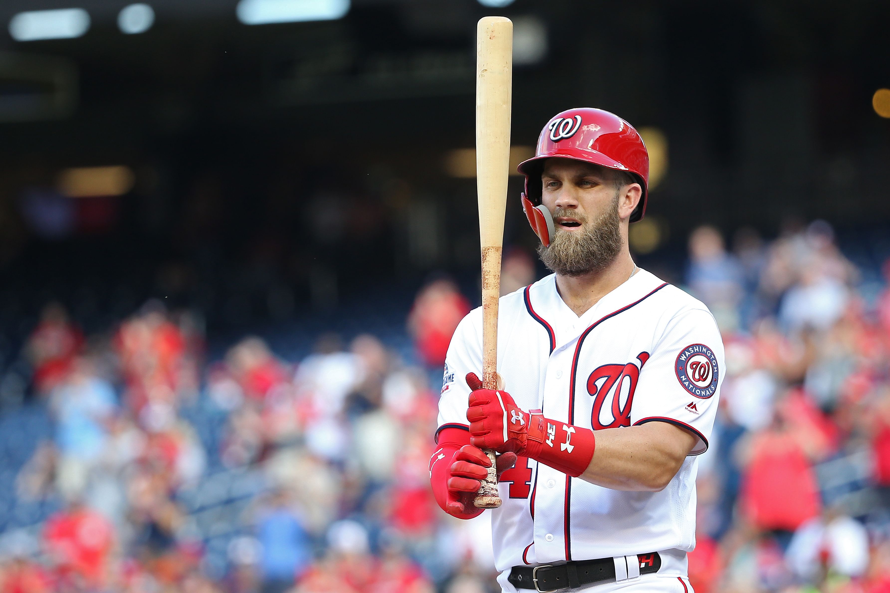 Former Washington Nationals Slugger - Bryce Harper (Photo via IMAGN)