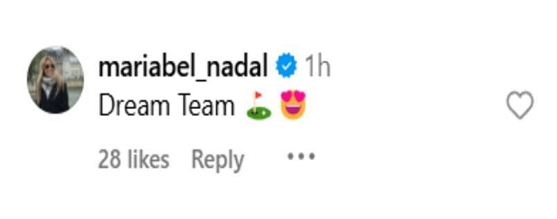 Maribel Nadal comment