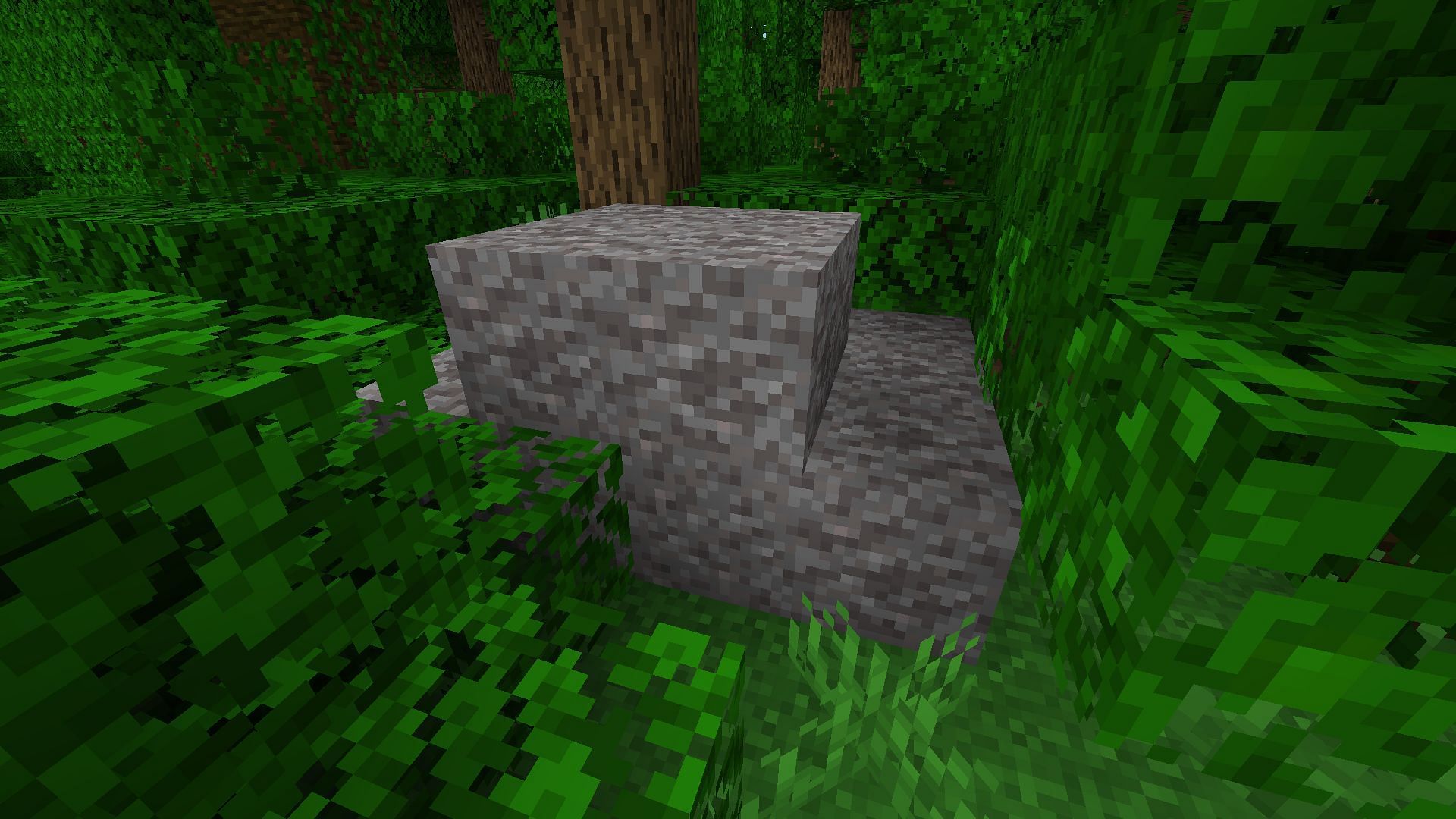 Gravel gets in the way of mining (Image via Mojang Studios)