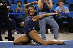 Jordan Chiles shows off latest Nike 'Kids of Immigrants' shoes as she gears up for the NCAA season
