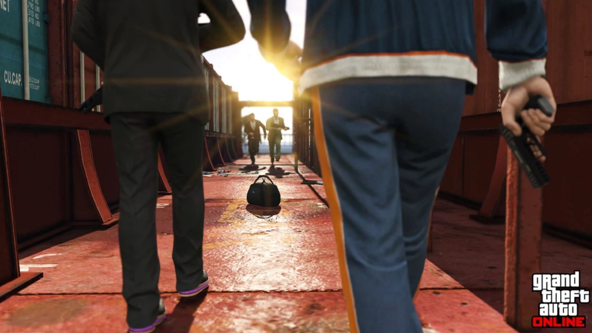 Doing heists with random players can be a headache in Grand Theft Auto Online (Image via Rockstar Games)