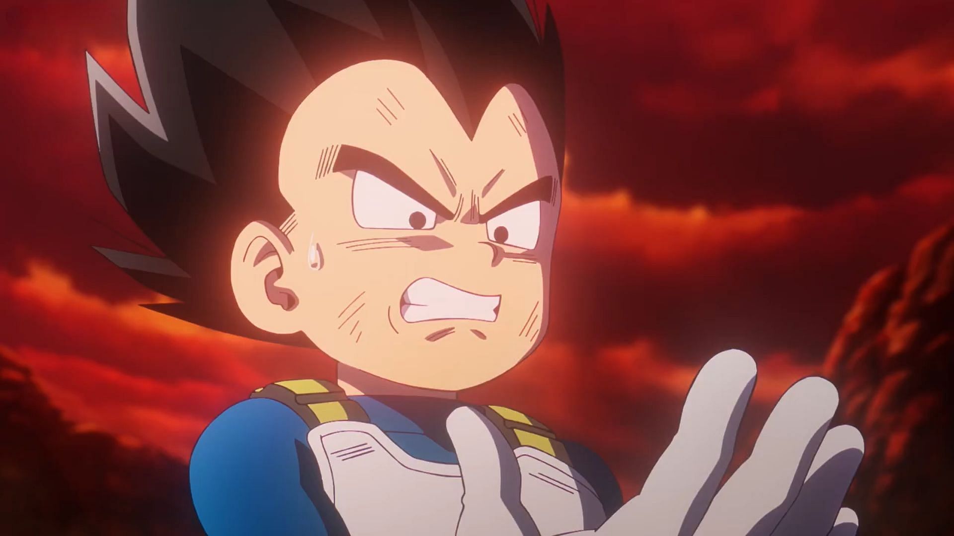 Vegeta as seen in Dragon Ball Daima episode 15 (Image via Toei Animation)