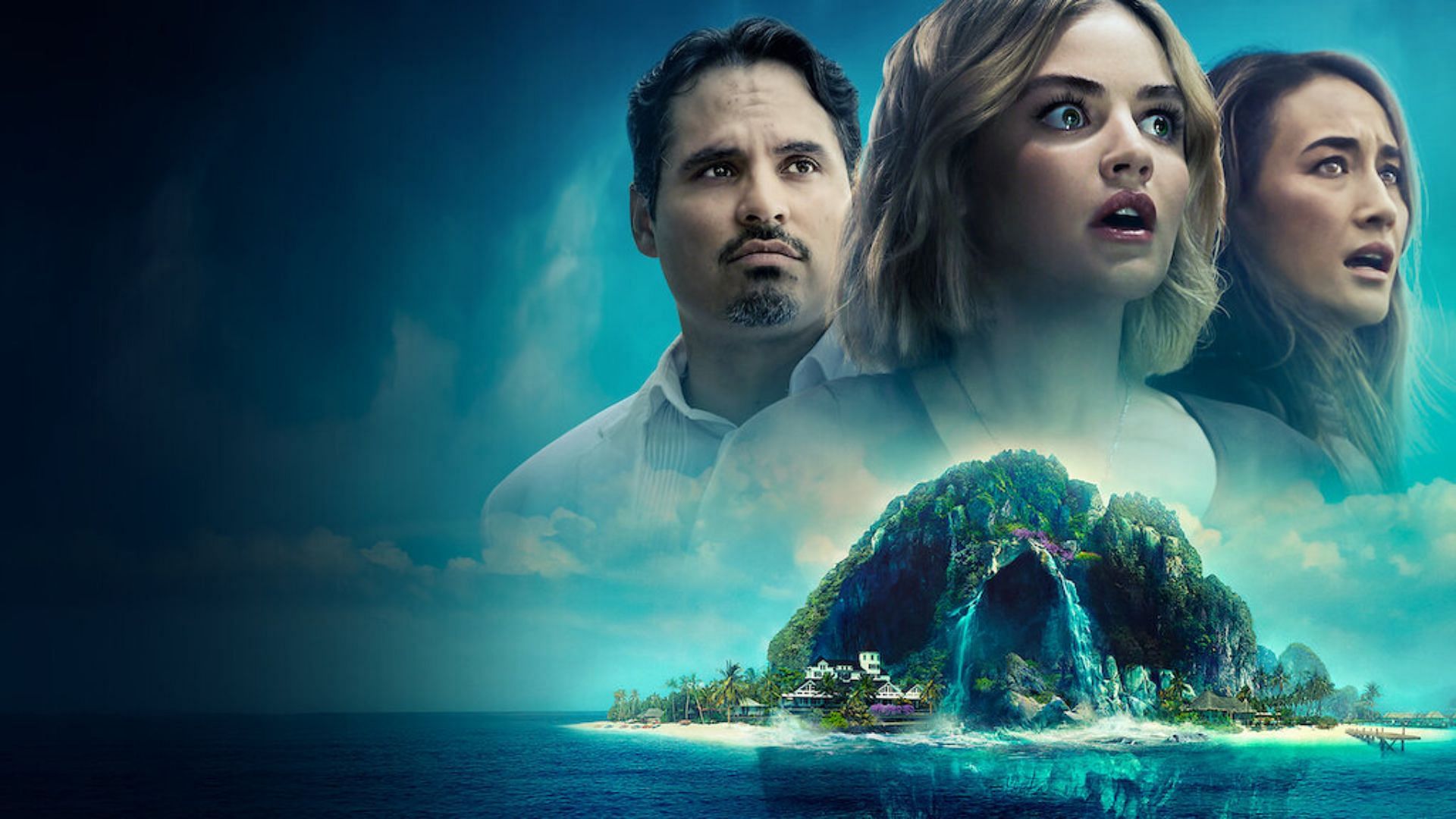 Like the island in The Sand Castle, Fantasy Island has many secrets (Image via Sony Pictures)