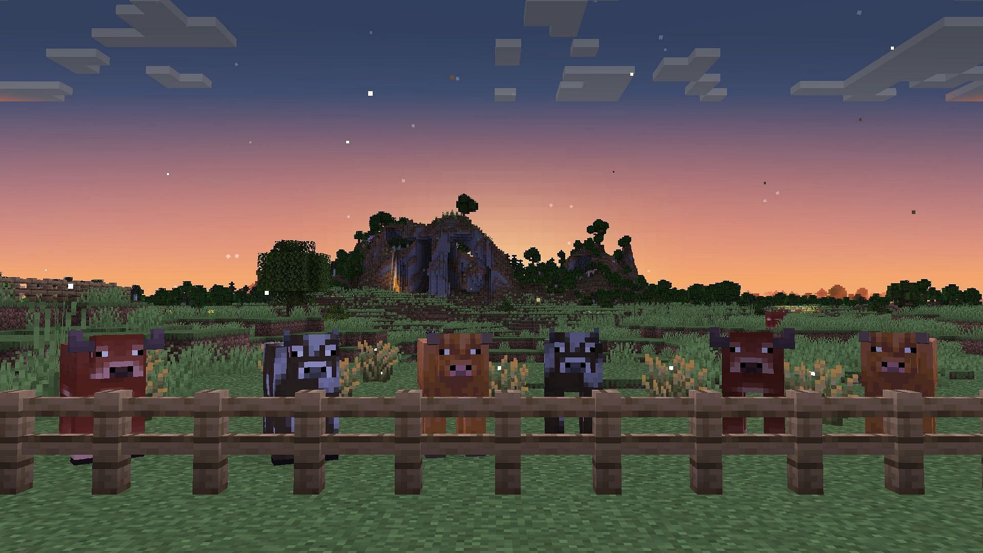 New cow variants have been added to Minecraft (Image via Mojang Studios)