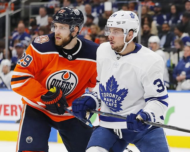 NHL: Toronto Maple Leafs at Edmonton Oilers - Source: Imagn