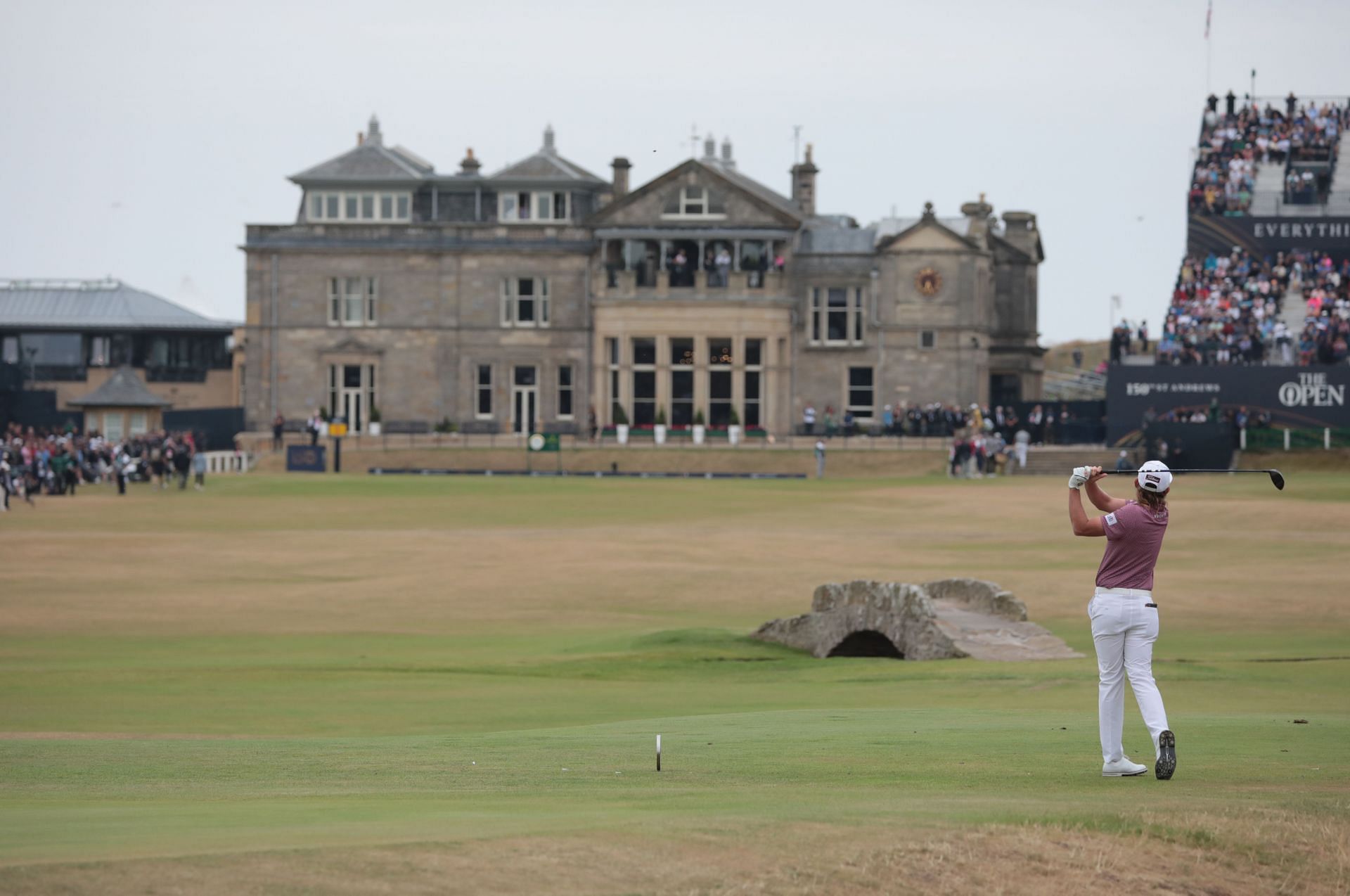 Cameron Smith at the 150th Open Championship at Old Course in St. Andrews (Source: Getty)