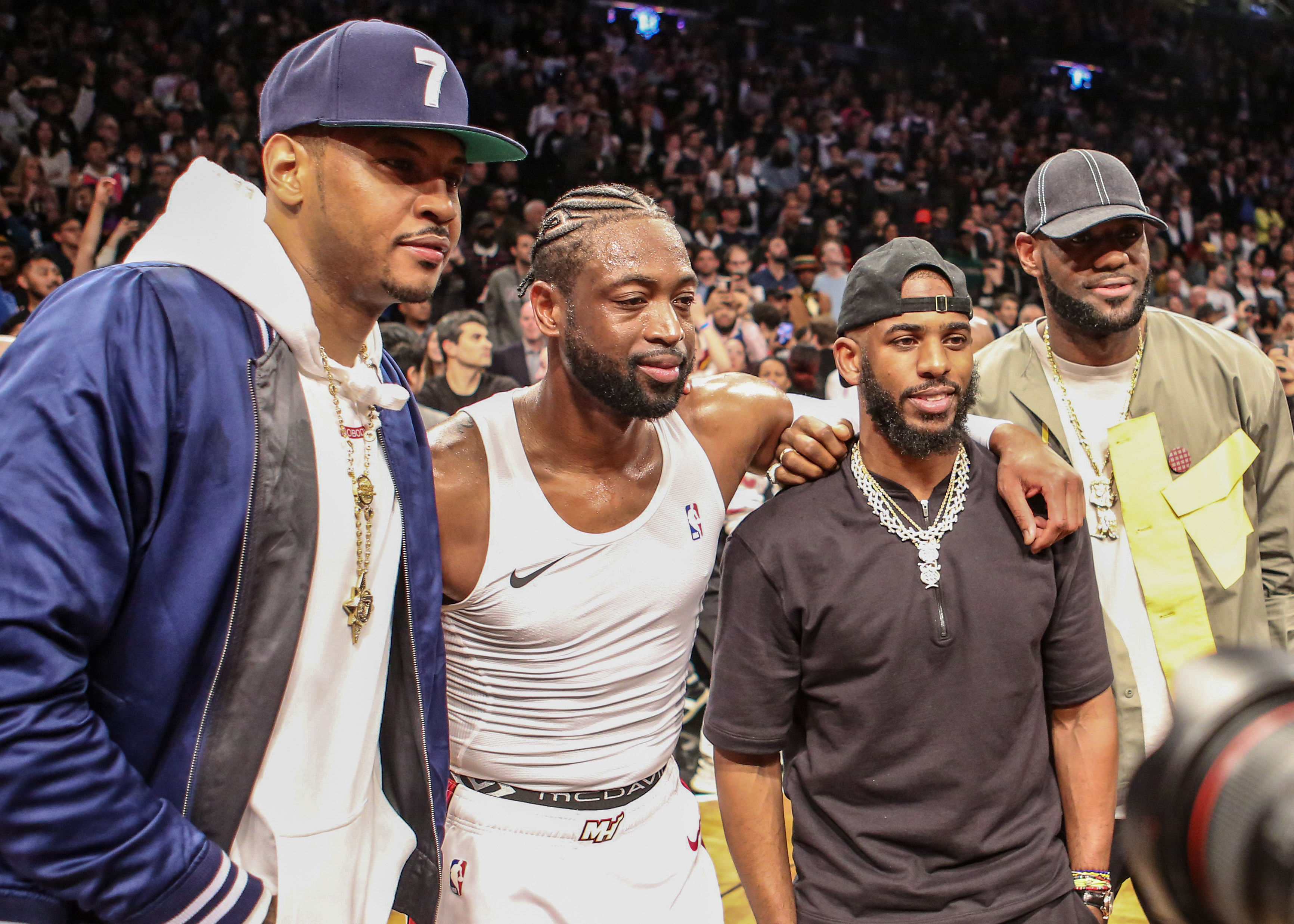 LeBron James once explained how he became friends with Dwyane Wade and the rest of the &#039;Banana Boat Crew&#039; (Photo: IMAGN)