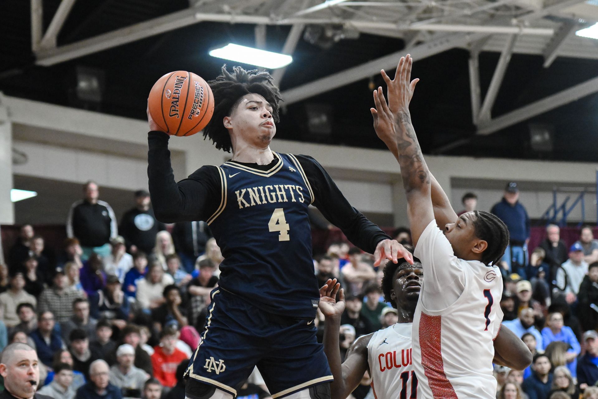 HIGH SCHOOL BASKETBALL: JAN 18 Spalding Hoophall Classic - Columbus vs Notre Dame - Source: Getty