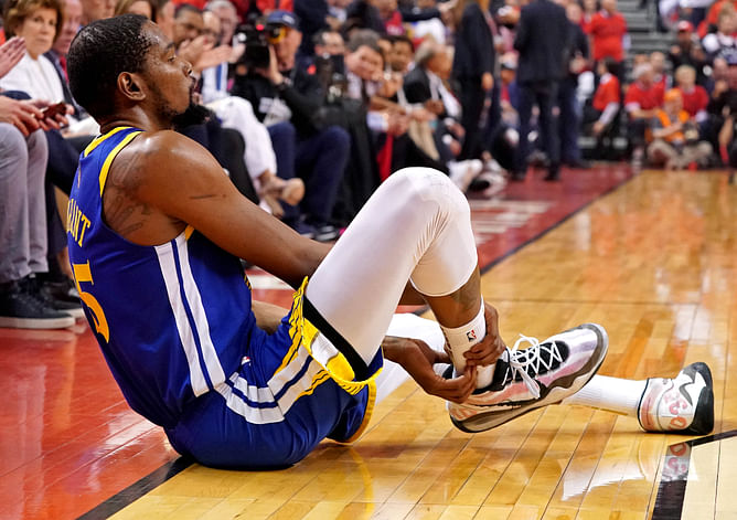 "I was nervous" - Kevin Durant reminisces about potential 'career-ending' Achilles injury on Warriors during 3-peat chase