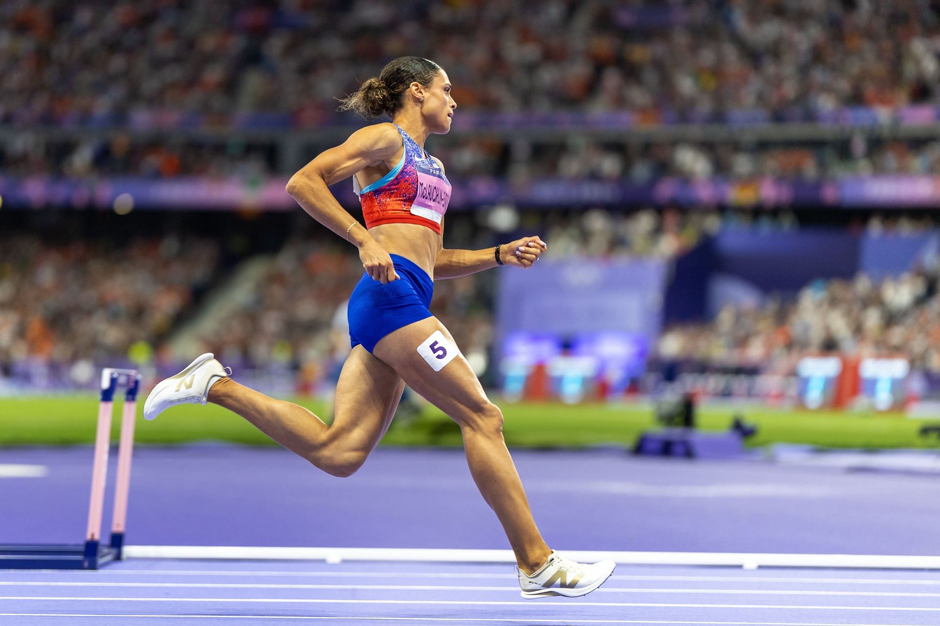 The Olympic Games Paris 2024 - Sydney McLaughlin-Levrone in action - Source: Getty