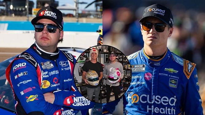 Noah Gragson swaps his helmet with “best friend and new teammate” ahead of 2025 NASCAR season