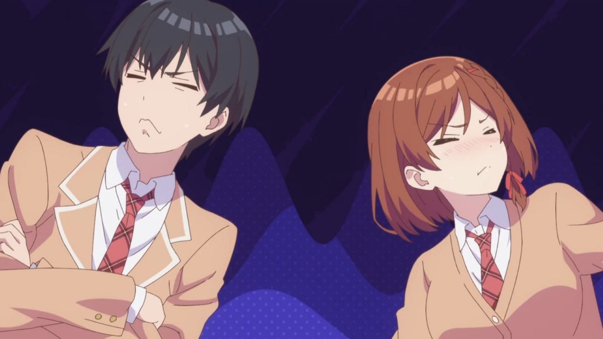 Akane and Saito in the episode (Image via Studio Gokumi and AXsiZ)