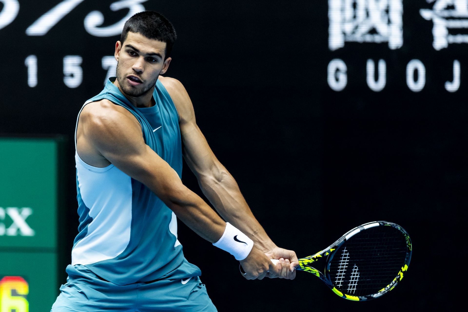 Carlos Alcaraz at the Australian Open 2025. (Photo: Getty)