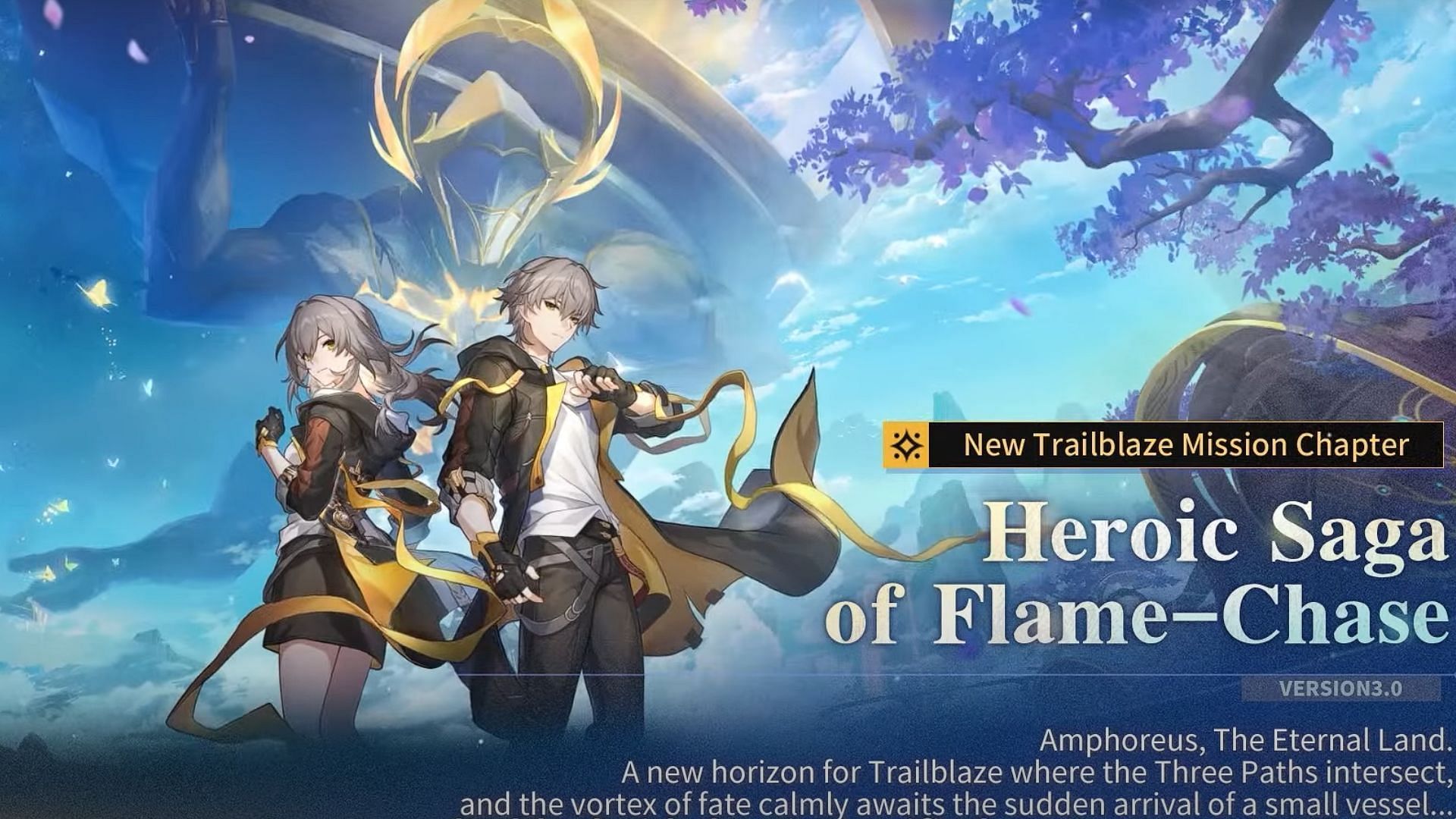 The Trailblaze Mission: &ldquo;Heroic Saga of Flame-Chase&rdquo; (Image via HoYoverse)