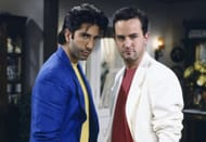 A still of Matthew Perry & David Schwimmer. (Image via Netflix)