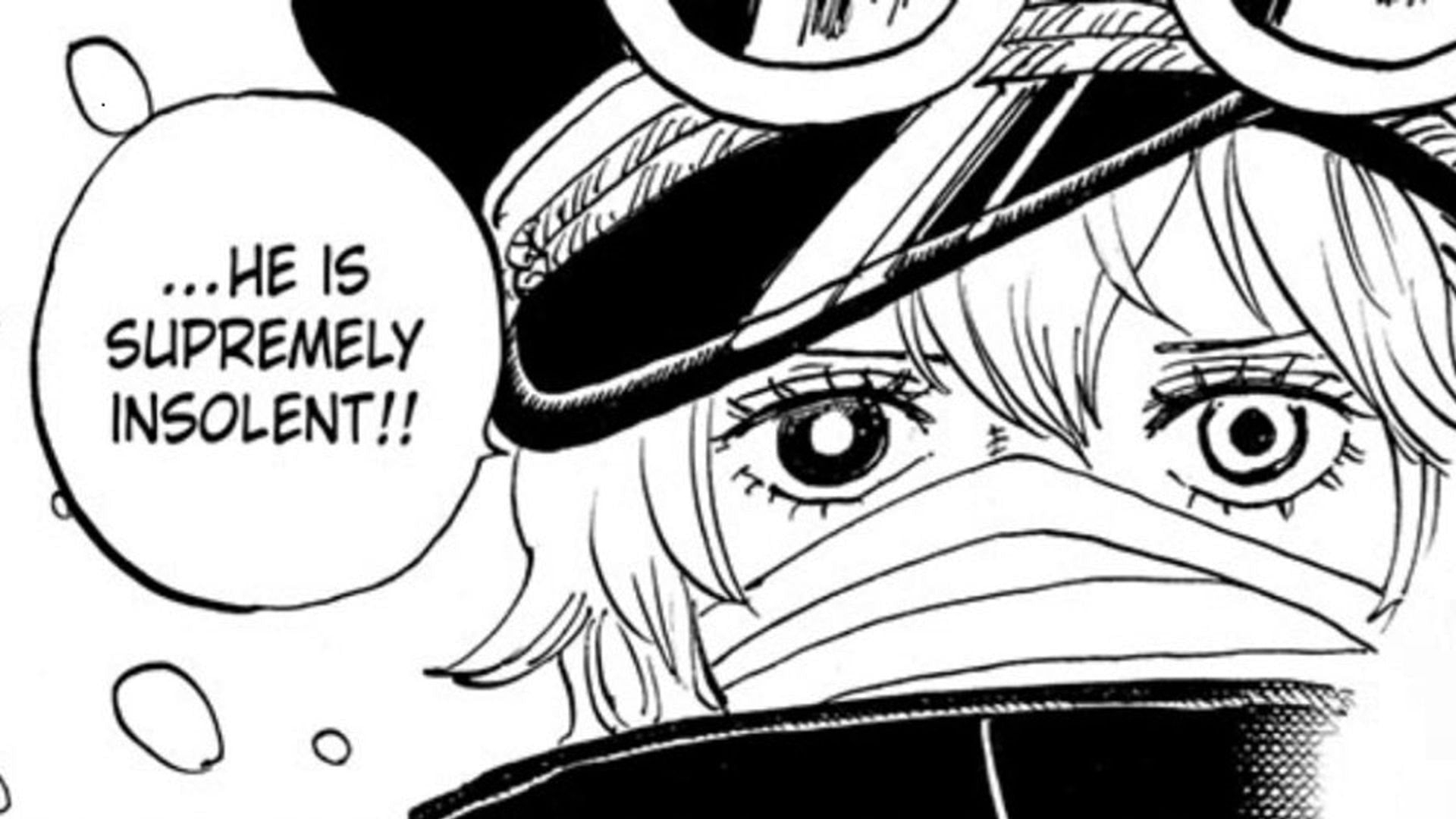 Gunko as seen in the One Piece manga (Image via Shueisha)