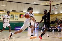 "Looks like a lil kid": Hoops fans react to 5-star Notre Dame SF Tyran Stokes' hooping clip with streamer Plaqueboymax