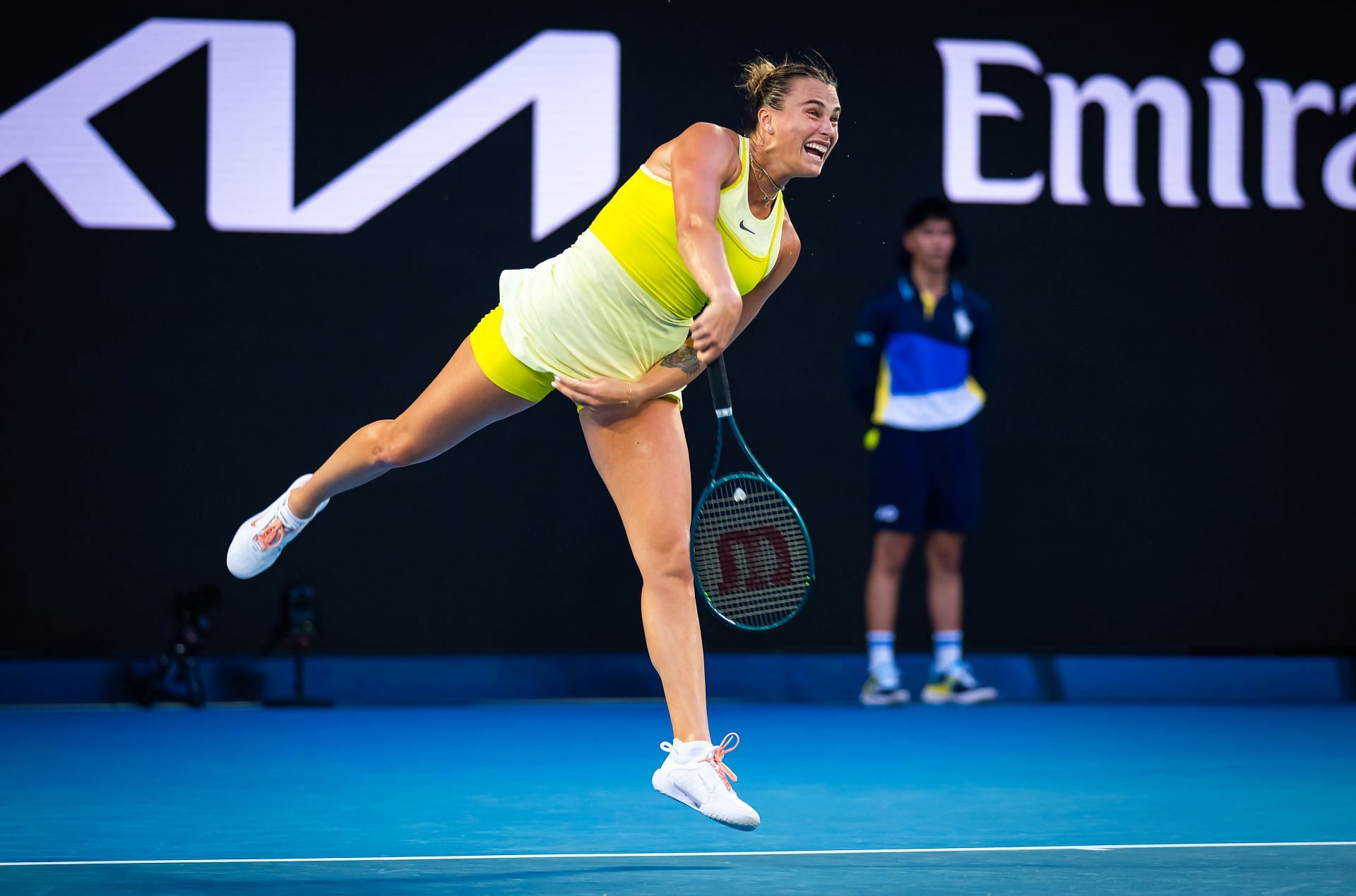 Aryna Sabalenka pictured at the 2025 Australian Open | Image Source: Getty