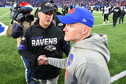 Sean McDermott takes dig at John Harbaugh, Ravens after Bills beat Lamar Jackson and Co. in playoffs
