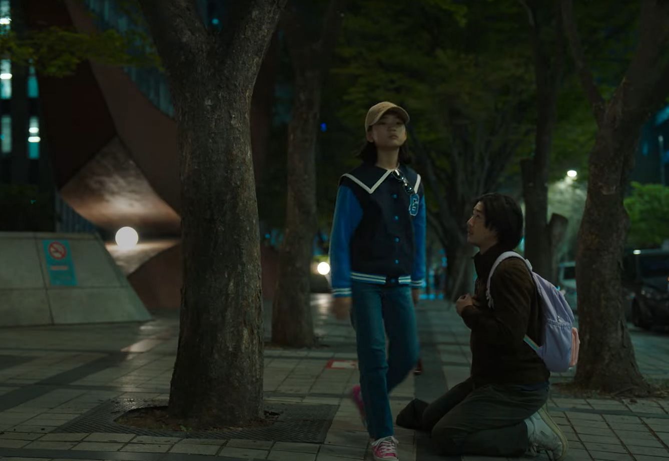 Yoon Kye-sang and Yuna in a still from The Kidnapping Day. (Image via YouTube/Prime Video Singapore)