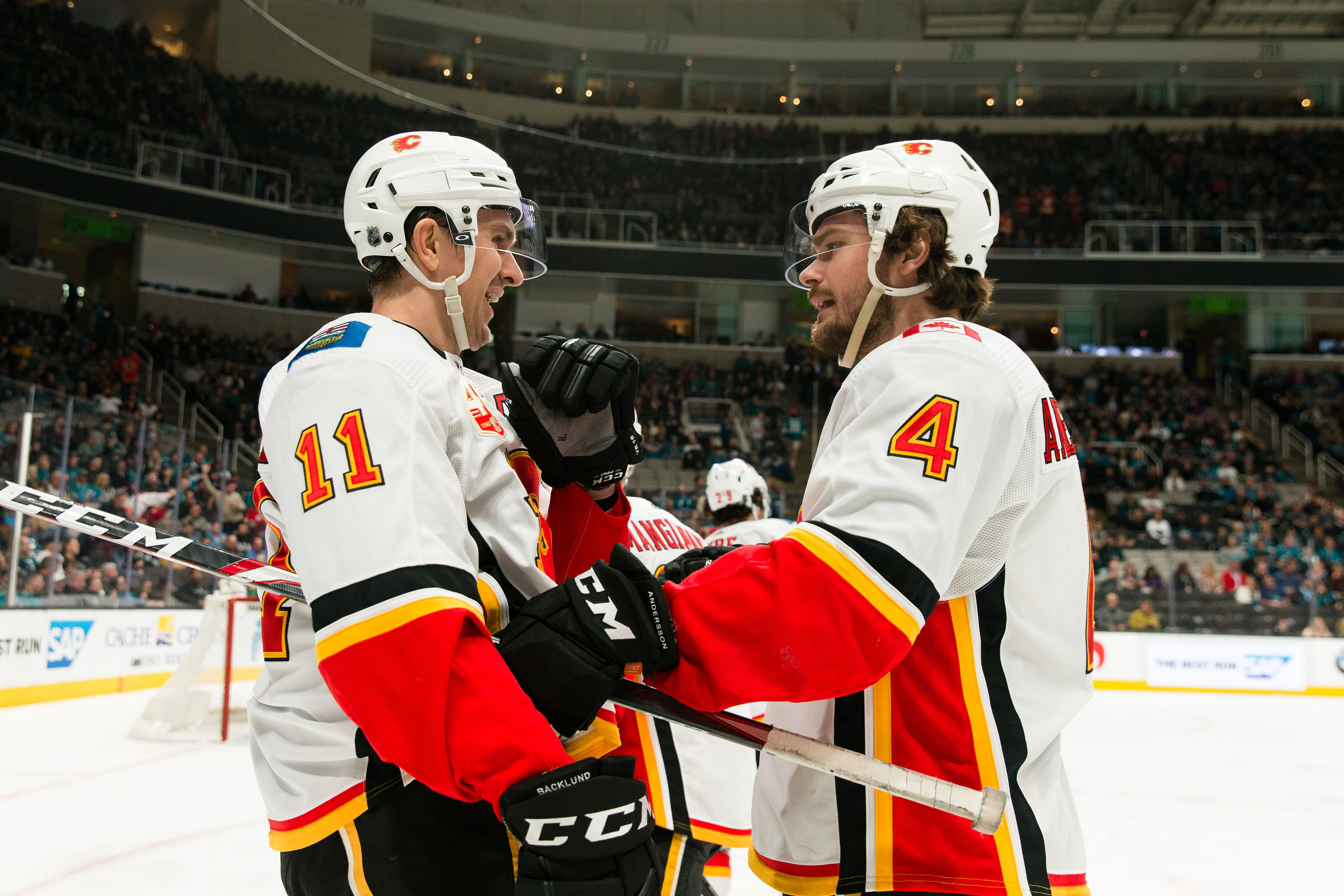 NHL: Calgary Flames at San Jose Sharks - Source: Imagn