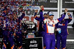Can Denny Hamlin break Joe Gibbs Racing's 18-race winless streak in the 2025 Daytona 500?