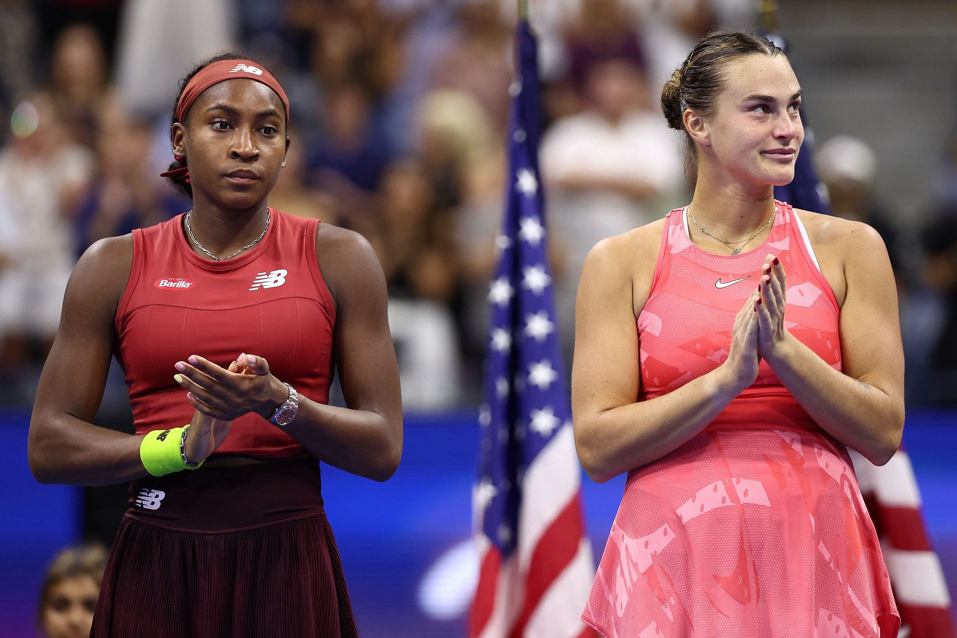 Coco Gauff and Aryna Sabalenka - Source: Getty