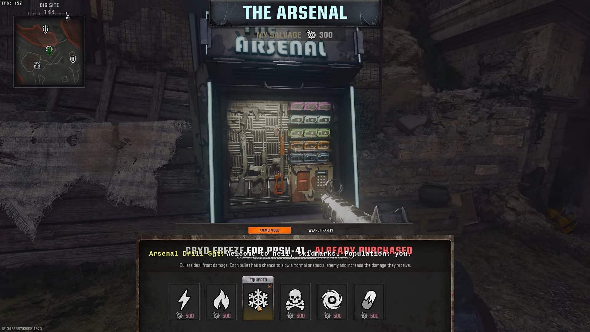 The Arsenal machine in The Tomb: Black Ops 6 Zombies (Image via Activision || YouTube/TheGamingRevolution)