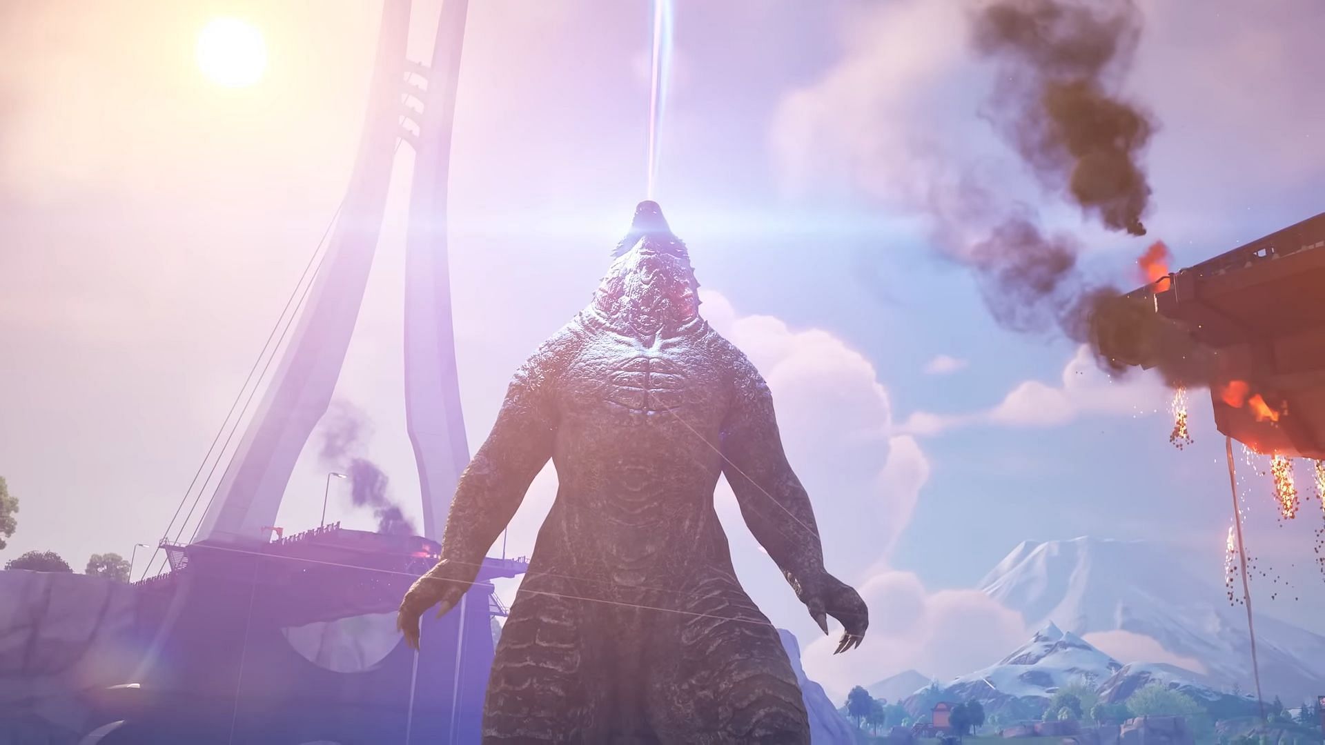 Godzilla is leaving Fortnite on January 31, 2025 (Image via Epic Games)