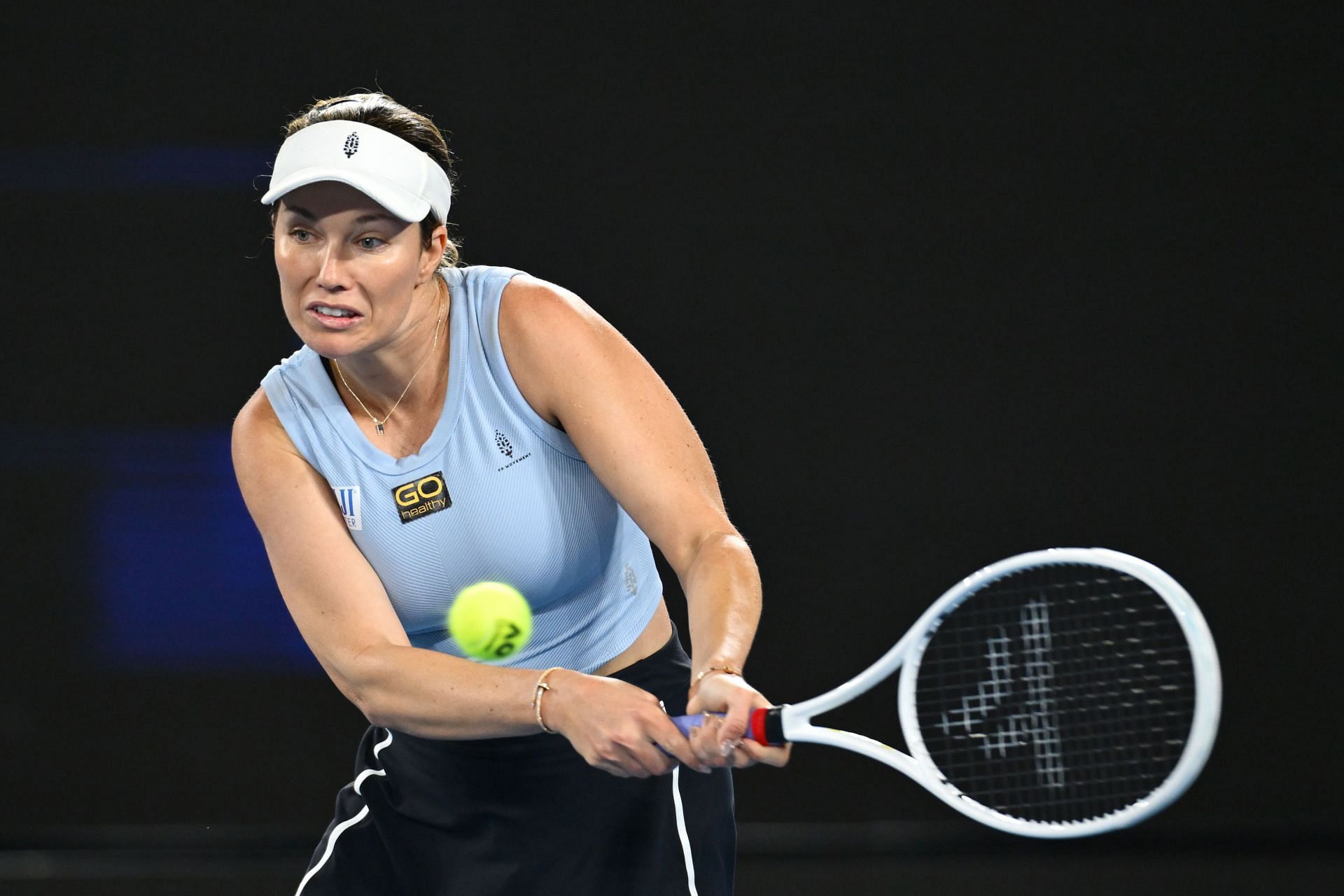 Danielle Collins at the 2025 Australian Open [Image Source: Getty Images]