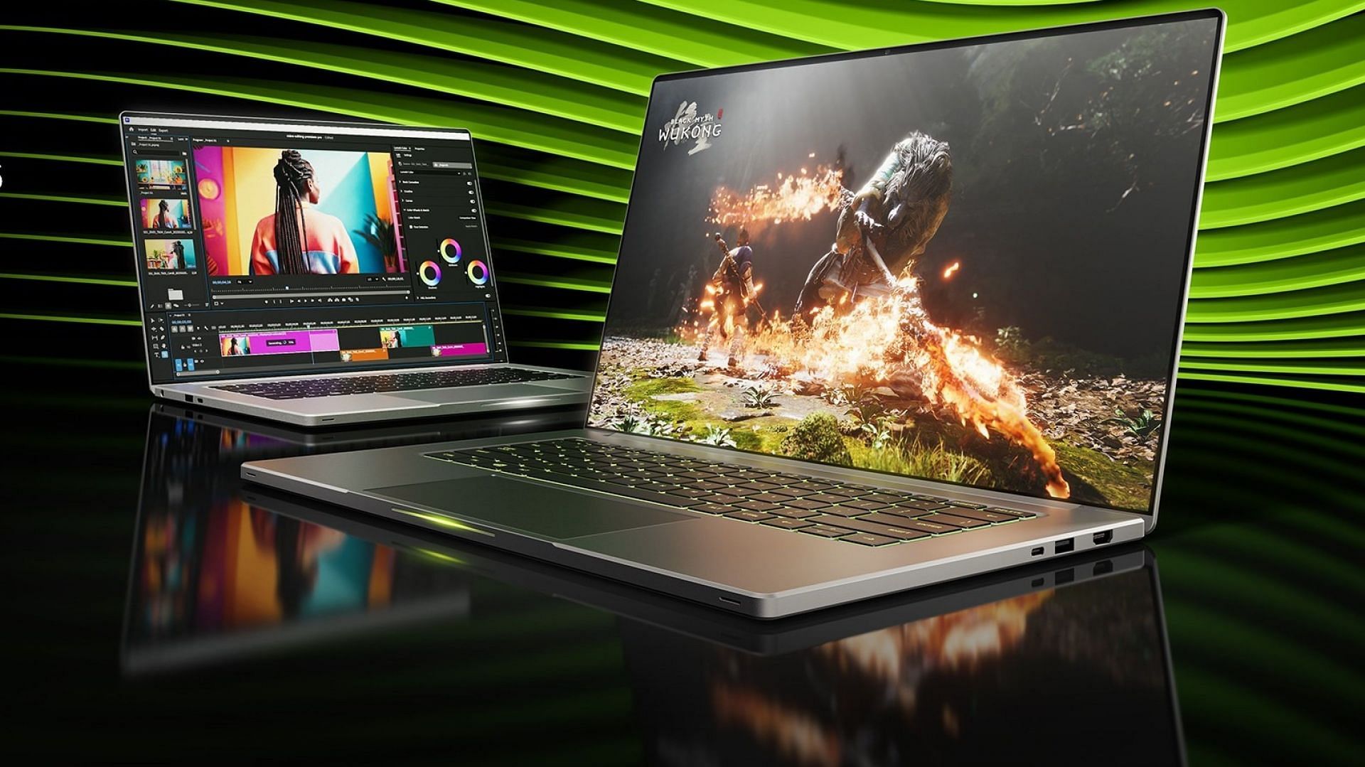 Picture of Nvidia RTX 50 series laptops