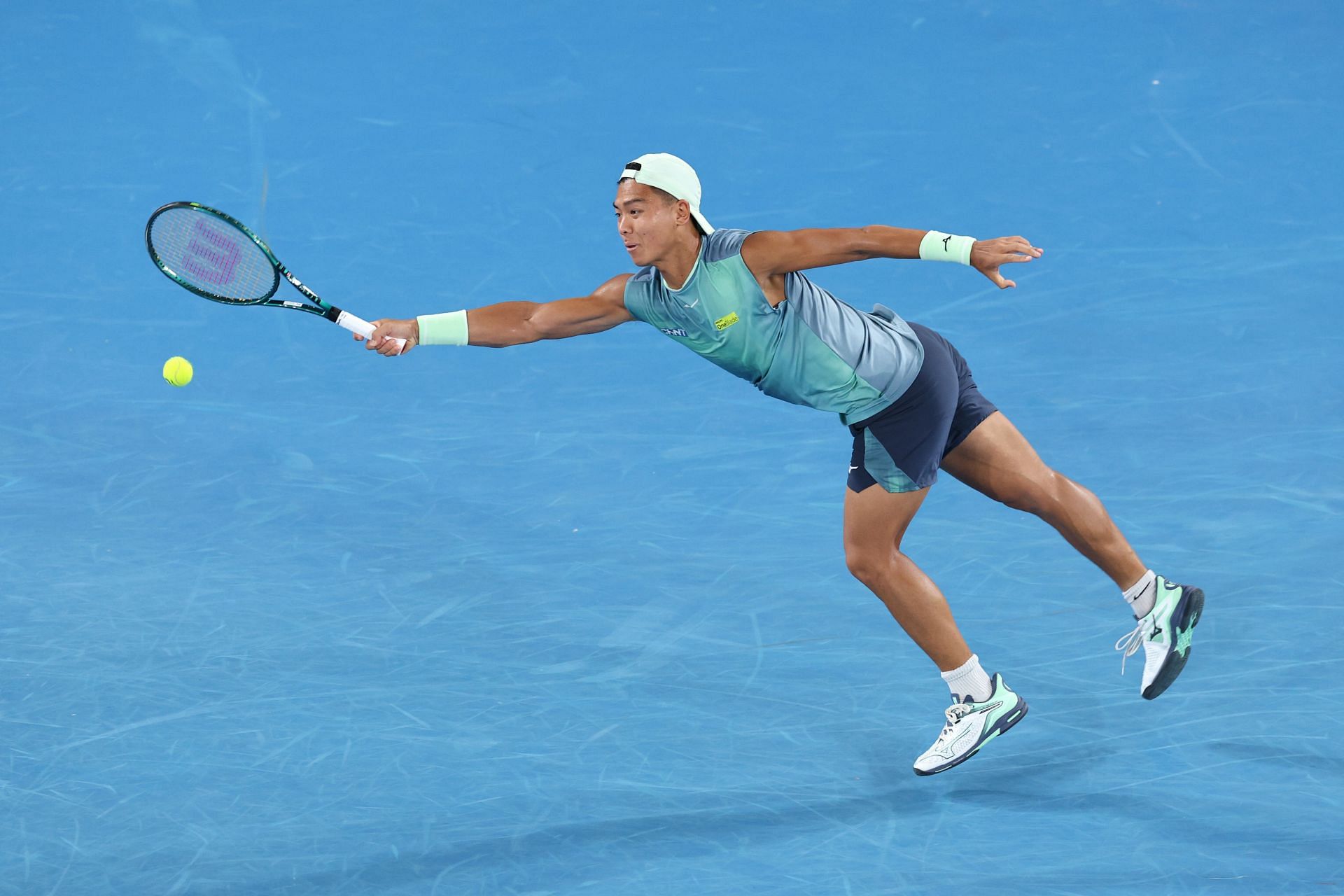 In Picture: Li Tu in action at the 2025 Australian Open. (Getty)