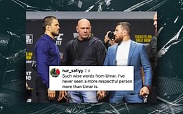 Merab Dvalishvili faces merciless trolling as Umar Nurmagomedov gives classy reaction to slap threat: "Crybaby," "Gaslighting diva"
