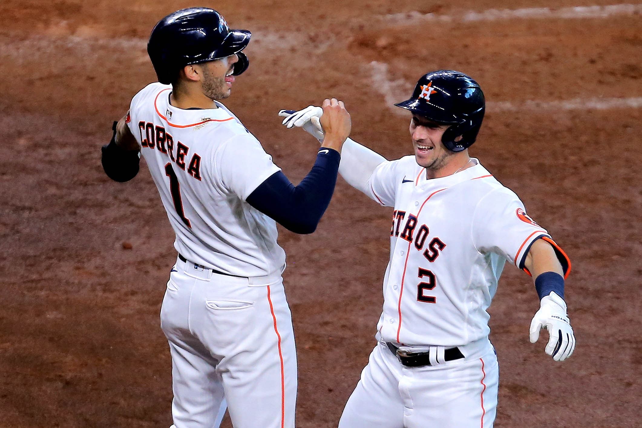 Alex Bregman and Carlos Correa were teammates for six years in Houston (Image Source: Imagn)