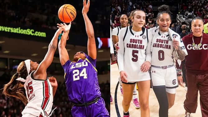"It really is a blur": Dawn Staley questions team discipline but lauds "gritty" defense to overcome LSU