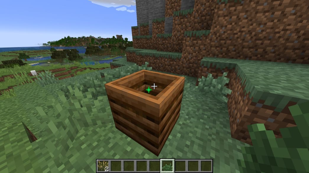 How to get bush in Minecraft